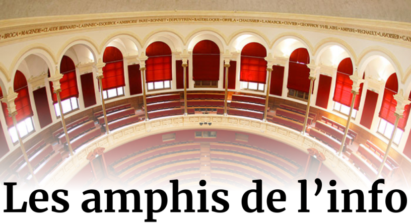 Les amphis de l'info, nouvel évènement organisé par Le Monde, le 4 mars prochain à Lyon (photo D.R.).