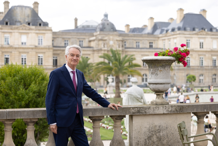 André Reichardt, devant le Sénat (photo D.R.).