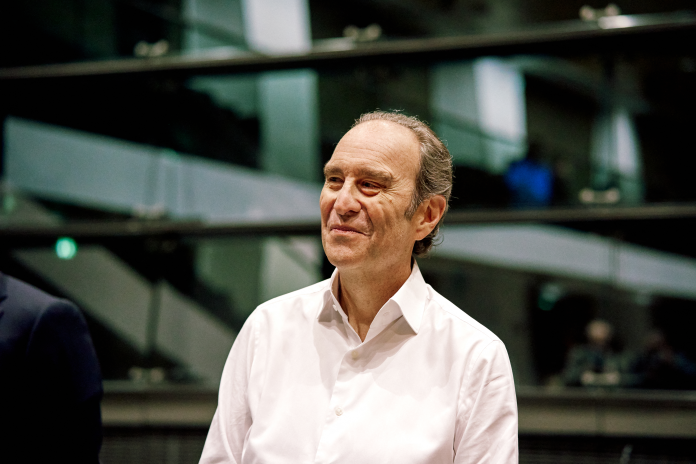 Xavier Niel, le 2 avril 2026, lors d'une audition à l'Assemblée nationale (photo Adnan Farzat/AFP).