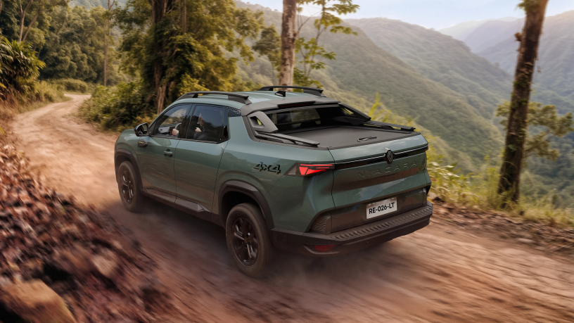 Le nouveau pick-up "Niagara", de Renault (photo D.R.).