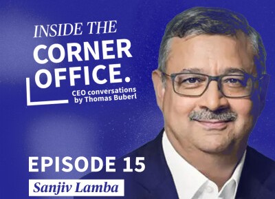 Le podcast "Inside the corner office" est à écouter gratuitement sur toutes les plateformes de podcast et de streaming (illustration D.R.).