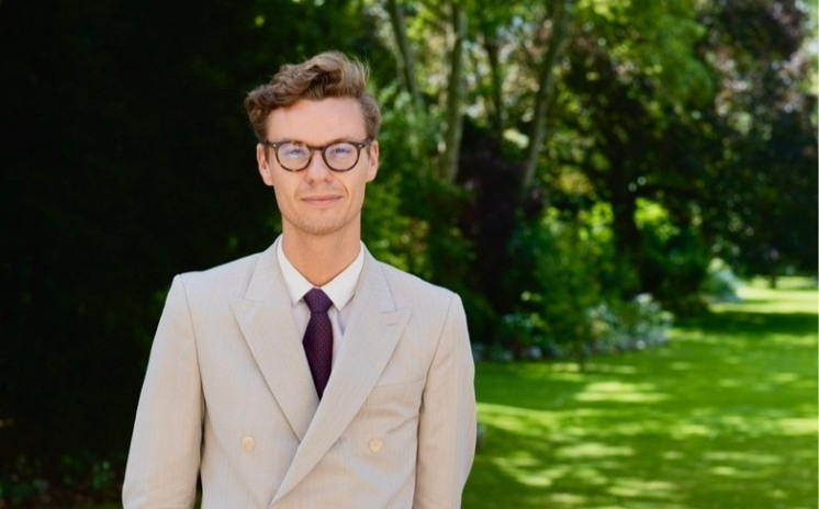 Enzo Petry, responsable de la communication stratégique de la campagne de Gabriel Attal (photo D.R.).
