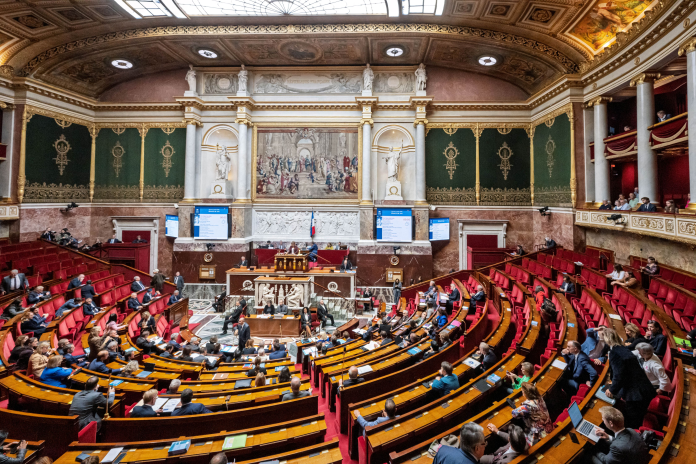 Questions au Gouvernement, le 7 octobre 2026 à l'Assemblée nationale (photo Eric Beracassat/Hans Lucas/AFP).