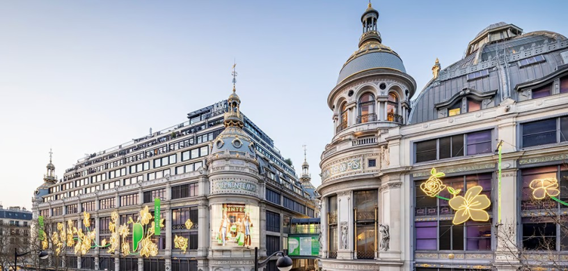 Les grands magasins du Printemps Haussmann, à Paris (photo D.R.).