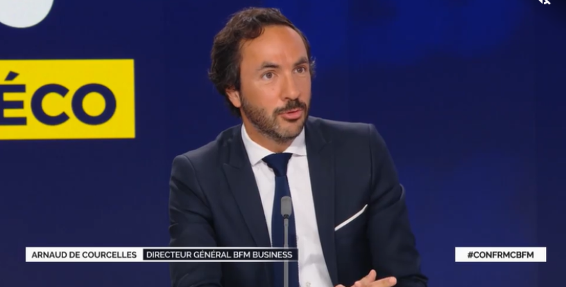 Arnaud de Courcelles, directeur général de BFM Régions et de BFM Business (photo D.R.).