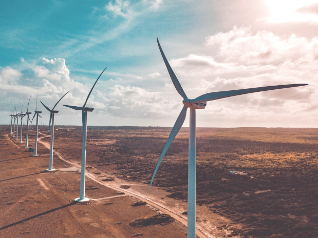 Les éoliennes restent encore trop concentrées sur les côtes (photo Rabih Shasha/Unsplash).