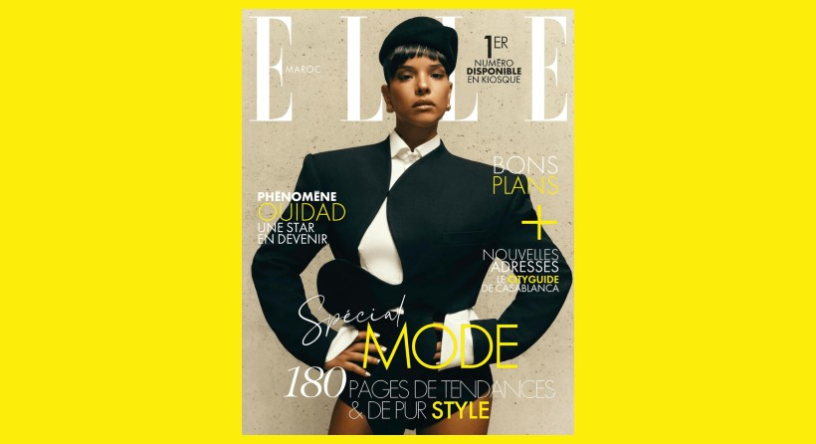 Le premier numéro de ELLE Maroc, 51e édition du magazine dans le monde (photo D.R.).