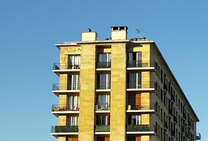 Immeuble, à Paris (photo D.R.).