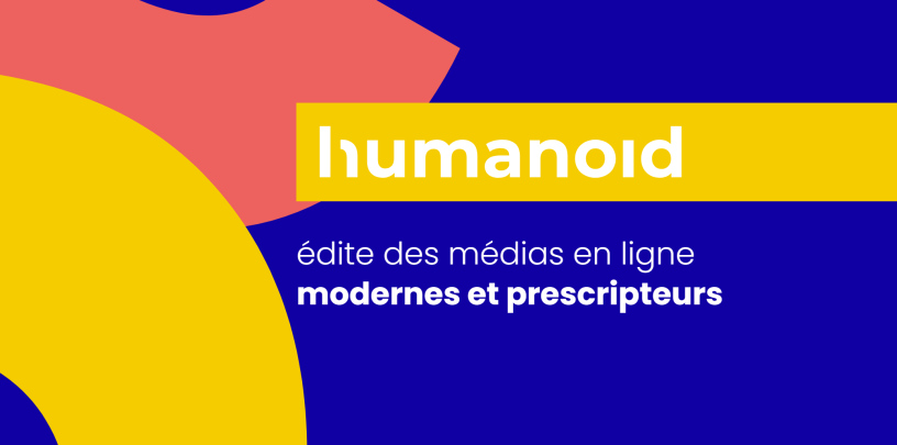 Humanoid regroupe les medias "high tech" du groupe EBRA (capture d'écran).