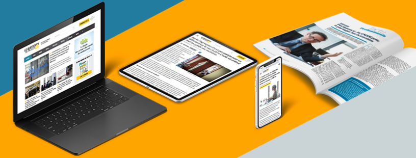 Le Quotidien du médecin sous ses différents formats (capture d'écran).