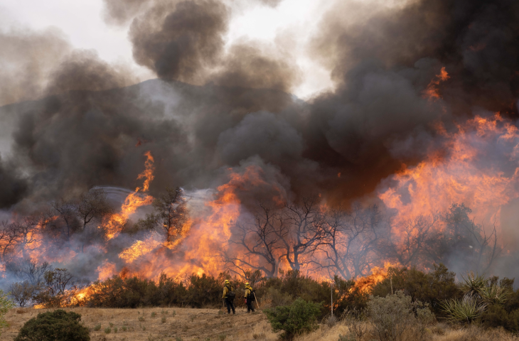 La Californie risque de connaître encore de nombreux incendies les prochaines années. Kevin COOLEY/REDUX-REA