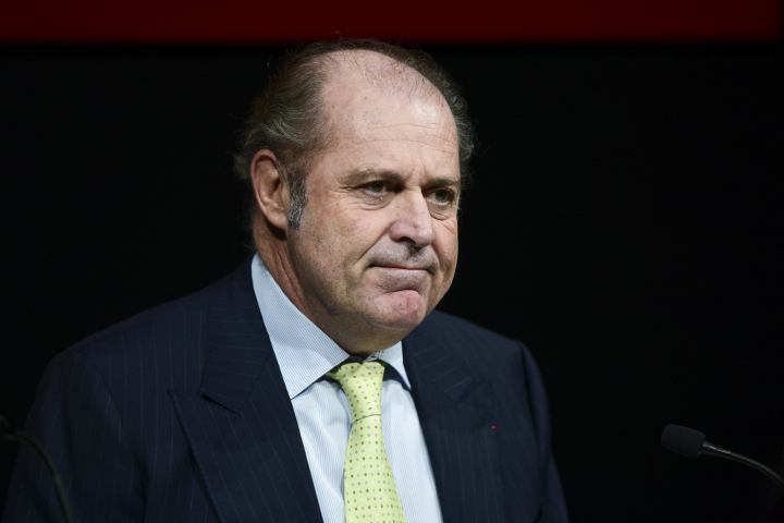 Philippe Donnet, le directeur général de l'assureur italien Generali - Photo by MIGUEL MEDINA / AFP