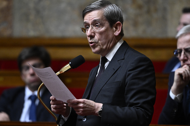 Charles de Courson (©Photo by JULIEN DE ROSA / AFP)