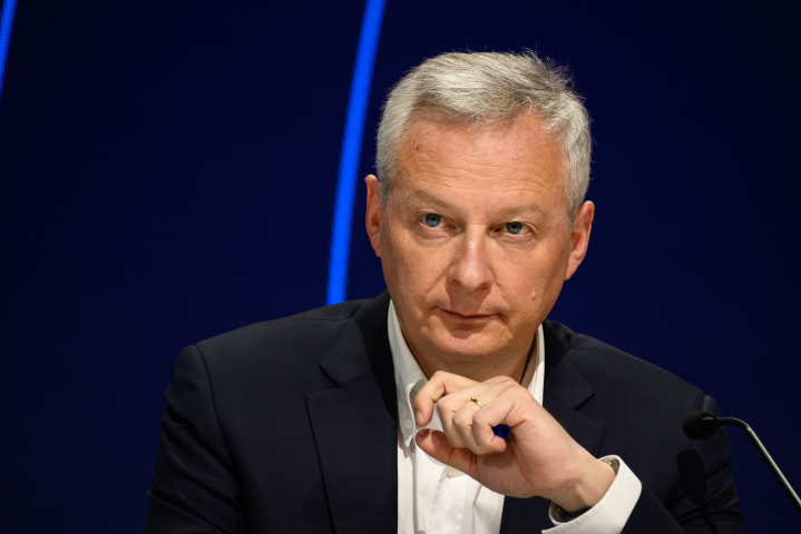 Bruno Le Maire, ministre de l'Economie et des Finances et de la Souveraineté industrielle et numérique - Eric TSCHAEN/REA