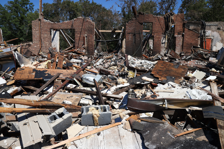 Hurricane Ida aftermath in New Jersey