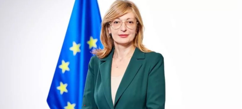 Ekaterina Zaharieva, commissaire aux start-ups, à la recherche et à l'innovation. Crédits : commission européenne