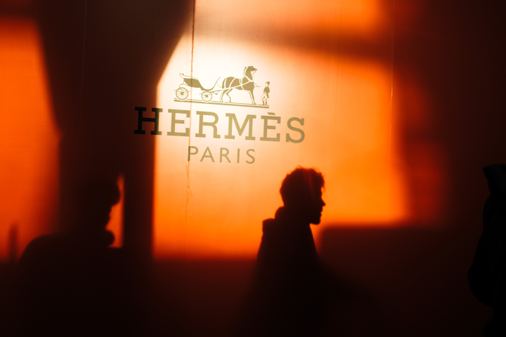 Le chiffre d'affaires d'Hermes a progressé de 29 % à taux de change courants au premier semestre (Ludwig WALLENDORFF/REA)