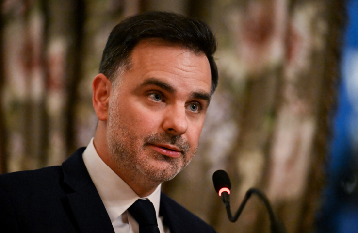 Laurent Saint-Martin, ministre délégué au Commerce extérieur - LUIS ROBAYO / AFP