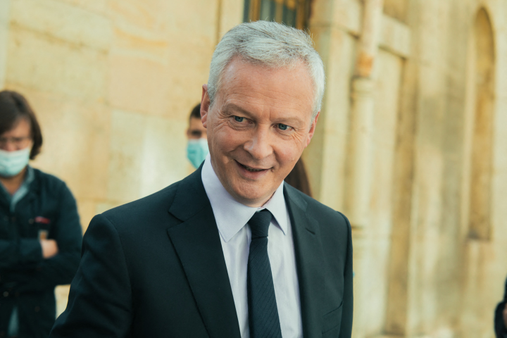 POLITIC � FRANCE � INAUGURATION BY BRUNO LE MAIRE OF THE PALAIS DES CONGRES