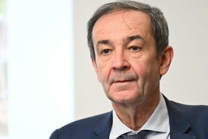 Bernard Fontana (Photo by Bertrand GUAY / AFP)