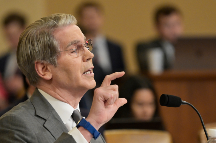 Scott Bessent, secrétaire au Trésor des Etats-Unis - Photo par LENIN NOLLY / NURPHOTO / NURPHOTO VIA AFP
