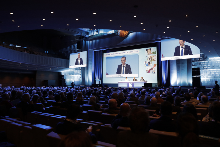 Assemblée générale (Photo by Thomas SAMSON / AFP)