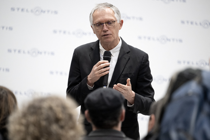 Carlos Tavares, directeur général de Stellantis  (Photo by MARCO BERTORELLO / AFP)