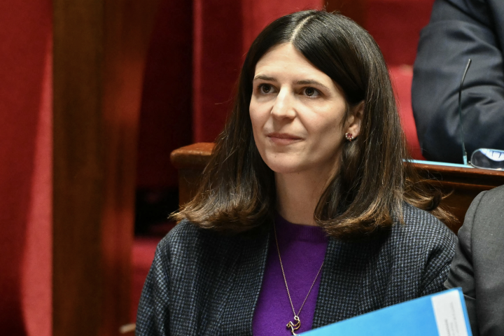 ministre déléguée chargée de l'Intelligence artificielle et du Numérique, Clara Chappaz (Photo by Bertrand GUAY / AFP)