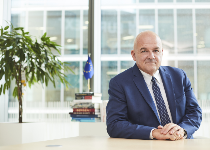 Stéphane Boujnah, président du directoire d'Euronext (Euronext ©Charlène YVES)