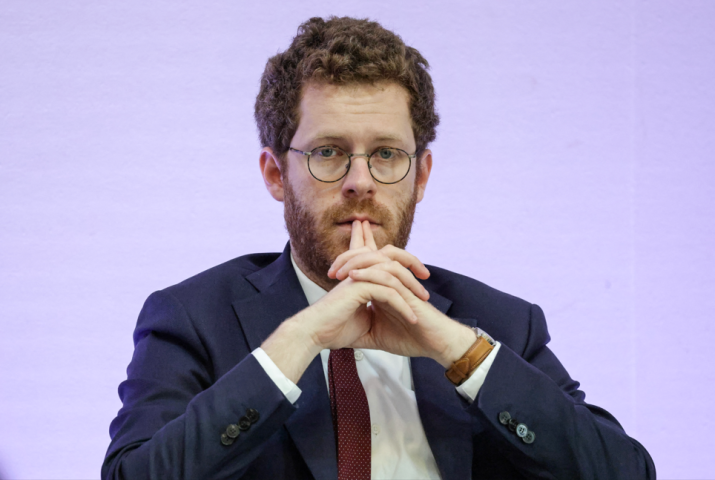 David Amiel, ministre des Comptes publics - Photo par LUDOVIC MARIN / AFP