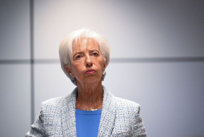 Christine Lagarde, présidente de la Banque centrale européenne - KIRILL KUDRYAVTSEV / AFP
