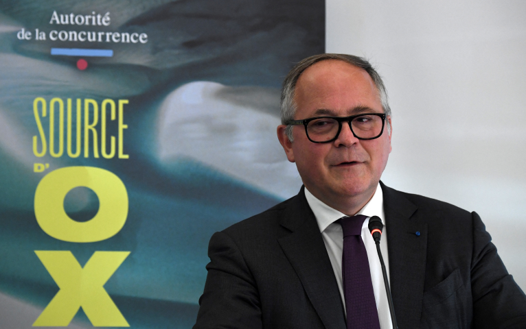 Benoît Coeuré, président de l'Autorité de la concurrence. (Photo : Eric PIERMONT / AFP)