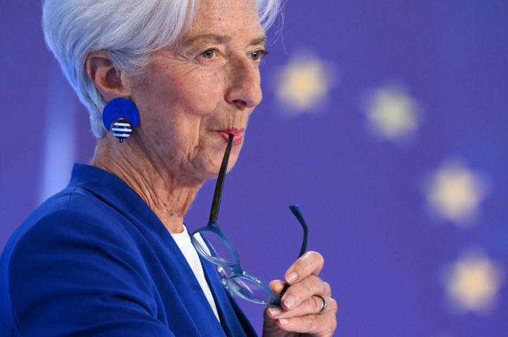 Christine Lagarde, présidente de la Banque centrale européenne - Photo par KIRILL KUDRYAVTSEV / AFP