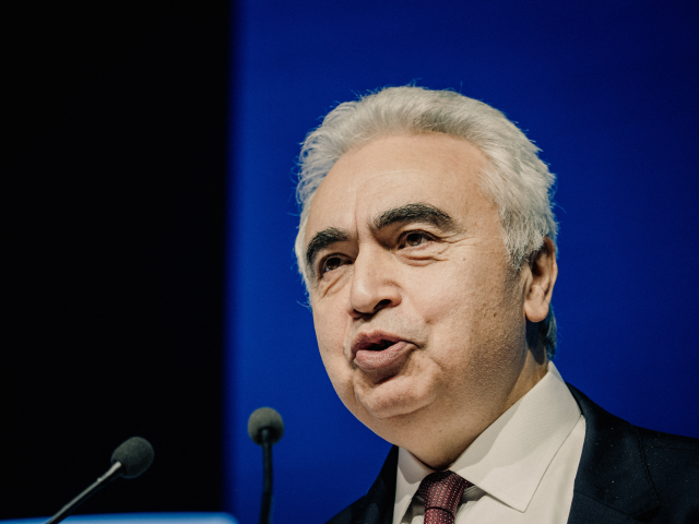 Fatih Birol. Photo by Bastien Ohier / Hans Lucas via AFP