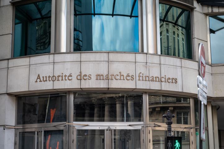 Autorité des marchés financiers (Photo by Riccardo Milani / Hans Lucas / Hans Lucas via AFP)