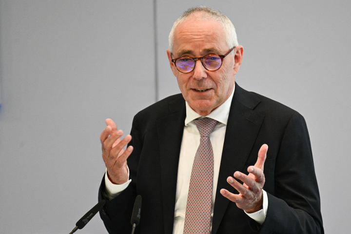 Peter Adrian, président de la chambre de commerce et d'industrie de l'Allemagne - Sebastian Gollnow / DPA / dpa Picture-Alliance via AFP