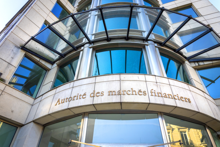 Autorité des marchés financiers  (Photo by Philippe Turpin / Photononstop via AFP)