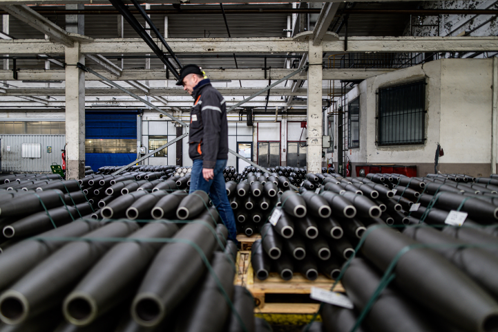 Usine en France. Photo par QUENTIN TOP / HANS LUCAS / HANS LUCAS VIA AFP