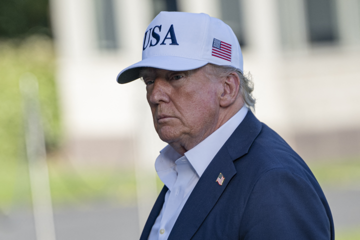 Donald Trump, président des Etats-Unis - Celal Gunes / Anadolu via AFP