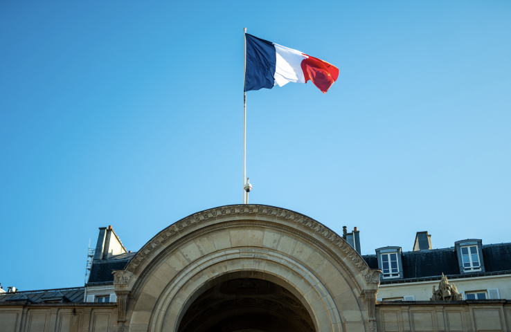 L'Élysée encore et toujours au chevet de la compétitivité de ses entreprises. Romain GAILLARD/REA