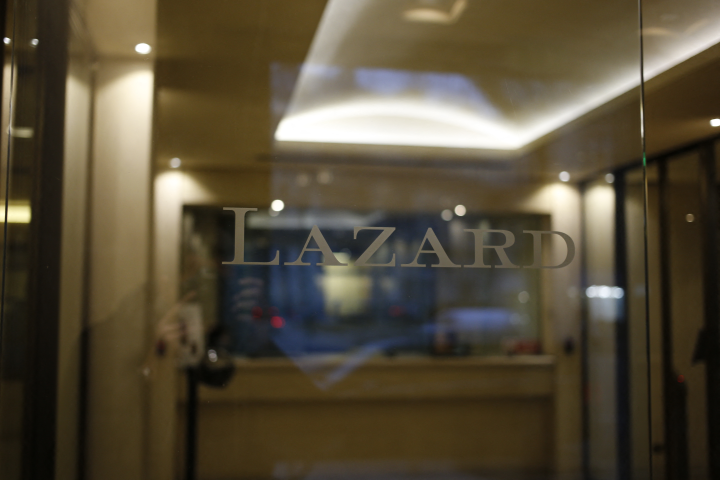 La banque d'affaires Lazard publie son rapport sur l'activisme actionnarial. Photo : MATTHIEU ALEXANDRE / AFP
