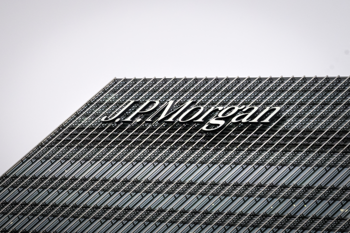 JP Morgan Chase, la première banque américaine, dégagé un bénéfice net de 12,9 milliards de dollars au troisième trimestre 2024 - Getty Images via AFP