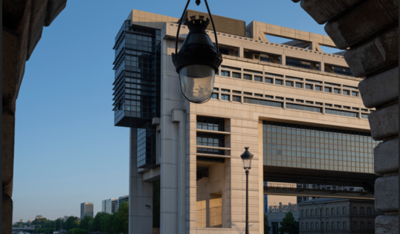 Ministère de l'économie, des finances et de la souveraineté industrielle et numérique. Photo de Manuel Cohen via AFP