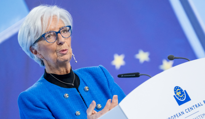 Christine Lagarde, présidente de la BCE - THOMAS LOHNES / GETTY IMAGES EUROPE / Getty Images via AFP