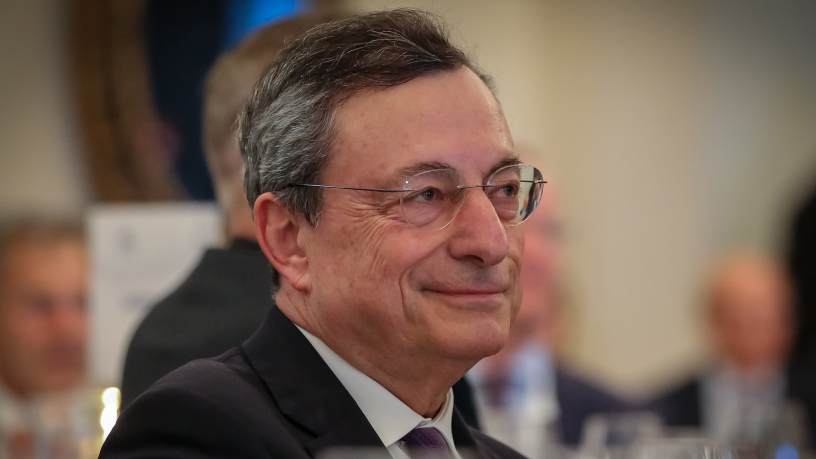 Draghi à Sintra en 2018