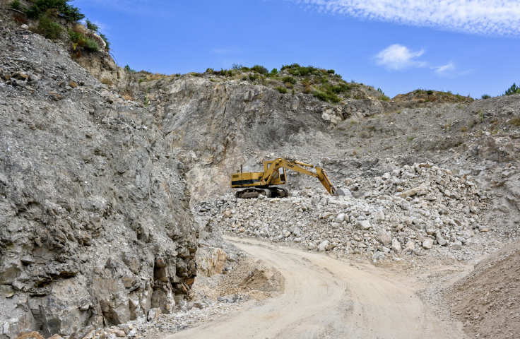 Mine au Portugal. Photo by Henrique Campos / Hans Lucas / Hans Lucas via AFP