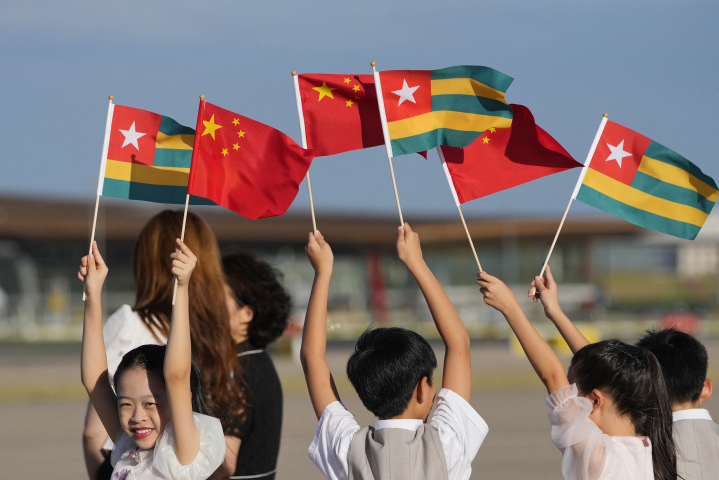 Les dirigeants africains arrivent à Pékin pour le Forum sur la coopération sino-africaine. Photo by POOL / GETTY IMAGES ASIAPAC / Getty Images via AFP