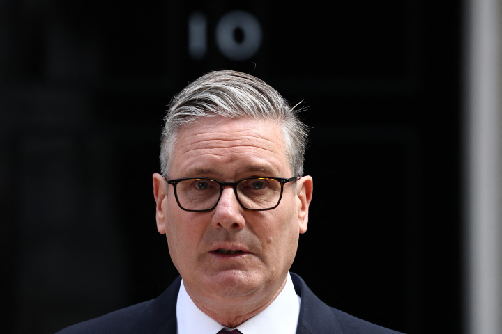 Keir Starmer - Photo par HENRY NICHOLLS / AFP