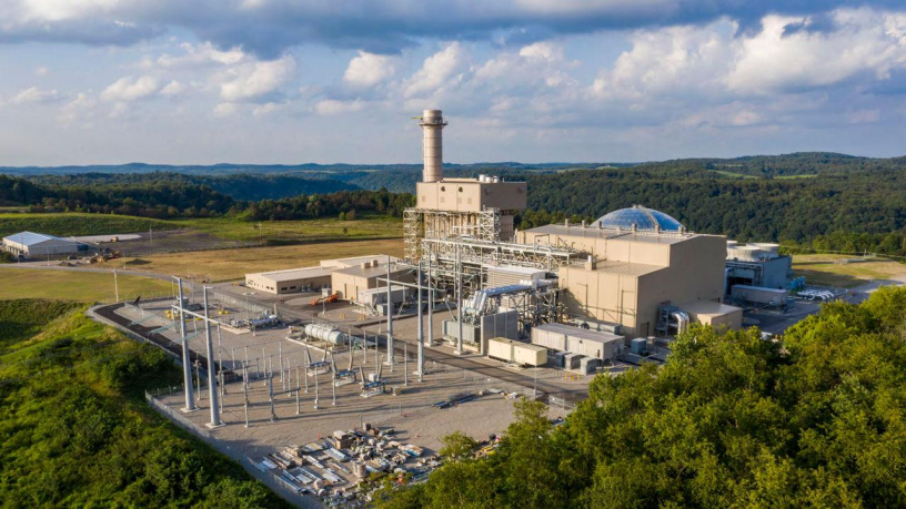 La centrale Hill Top Energy Center, l'un des investissements de Blackstone dans le gaz. © Blackstone