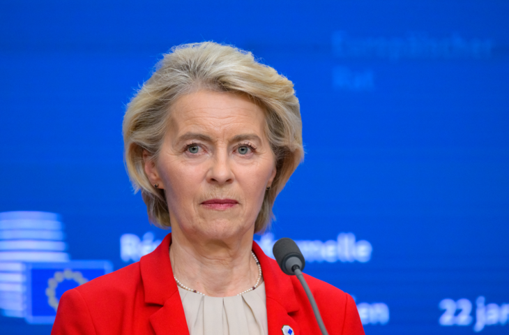 Ursula von der Leyen, présidente de la commission européenne - Photo par JONATHAN RAA / NURPHOTO / NURPHOTO VIA AFP